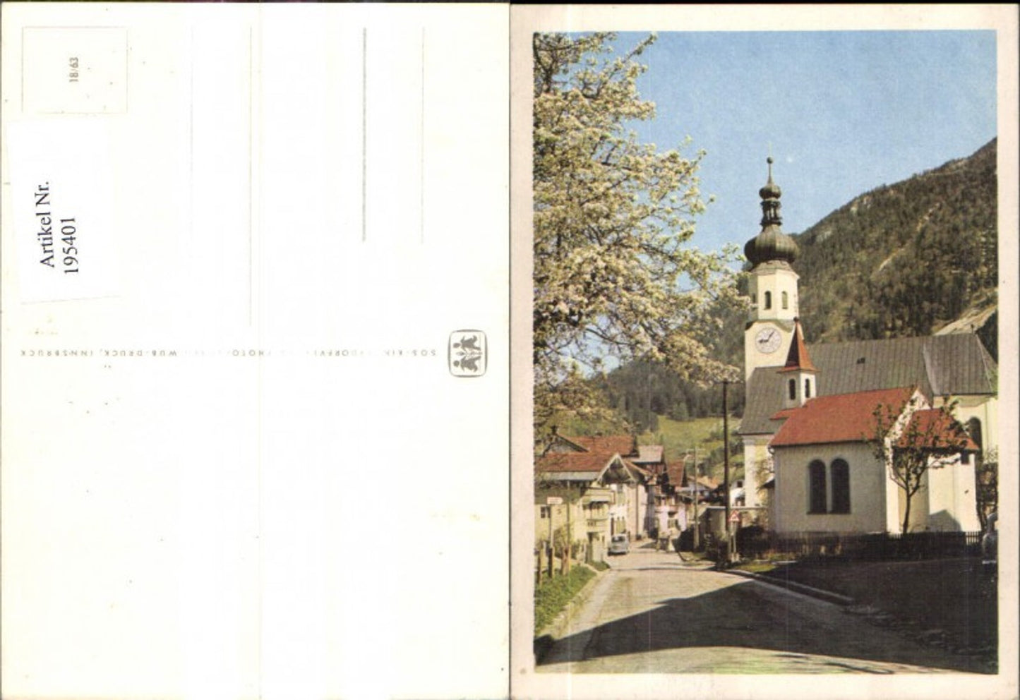 195401,SOS Kinderdorf 18/63 Kirche Dorfstrasse Kapelle