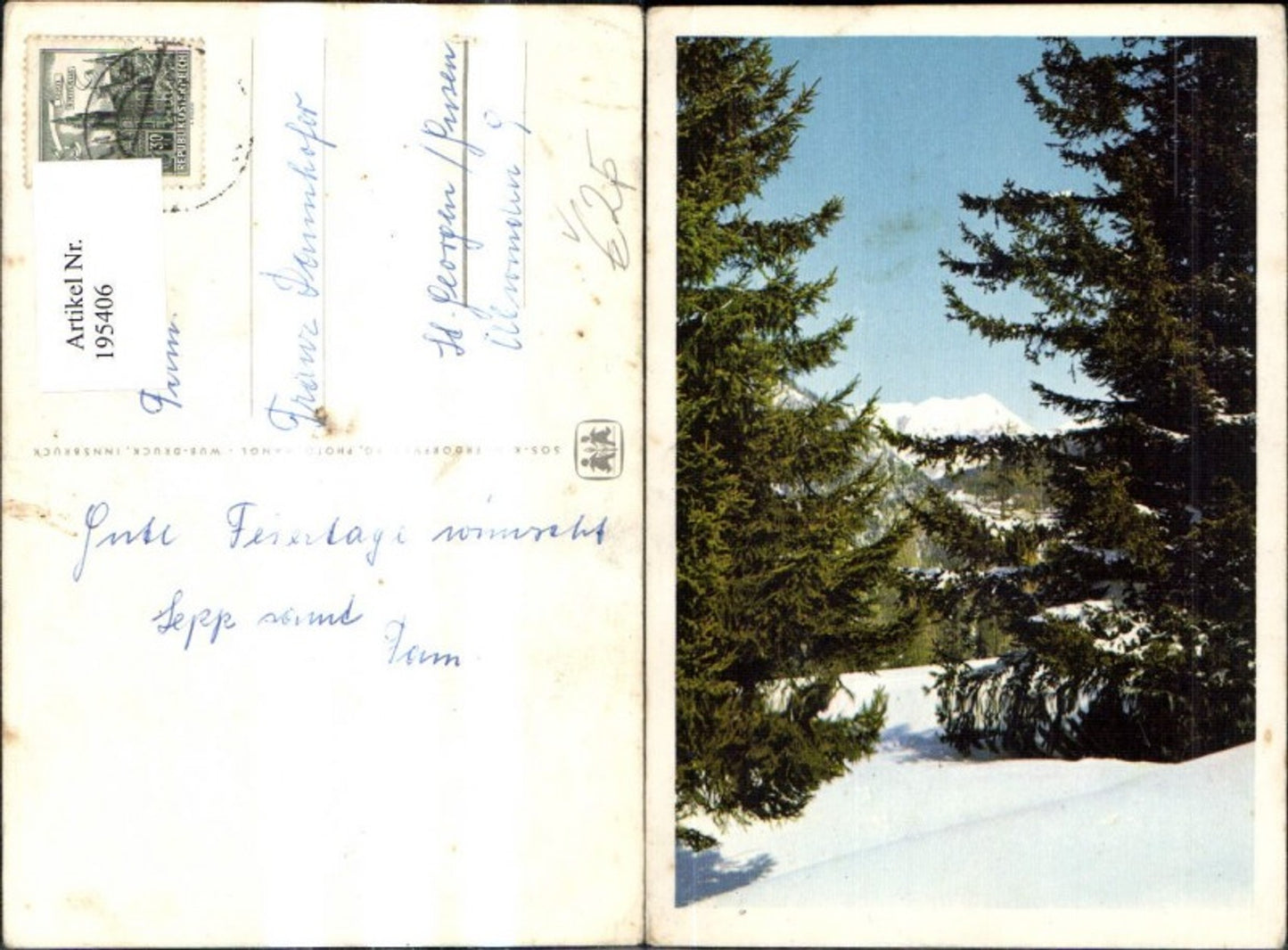 195406,SOS Kinderdorf Winterlandschaft Wald