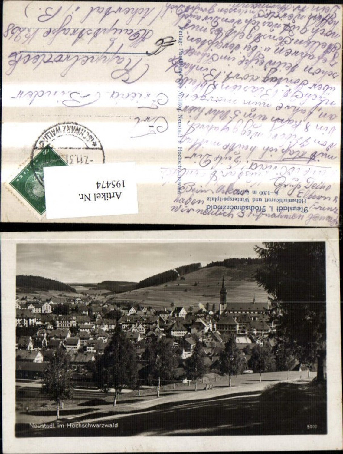 195474,Neustadt i. Hochschwarzwald Titisee-Neustadt