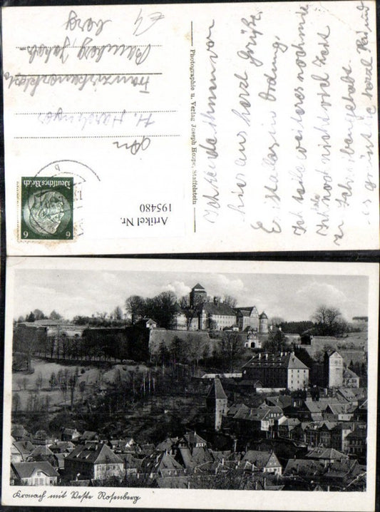 195480,Kronach Festung Rosenberg