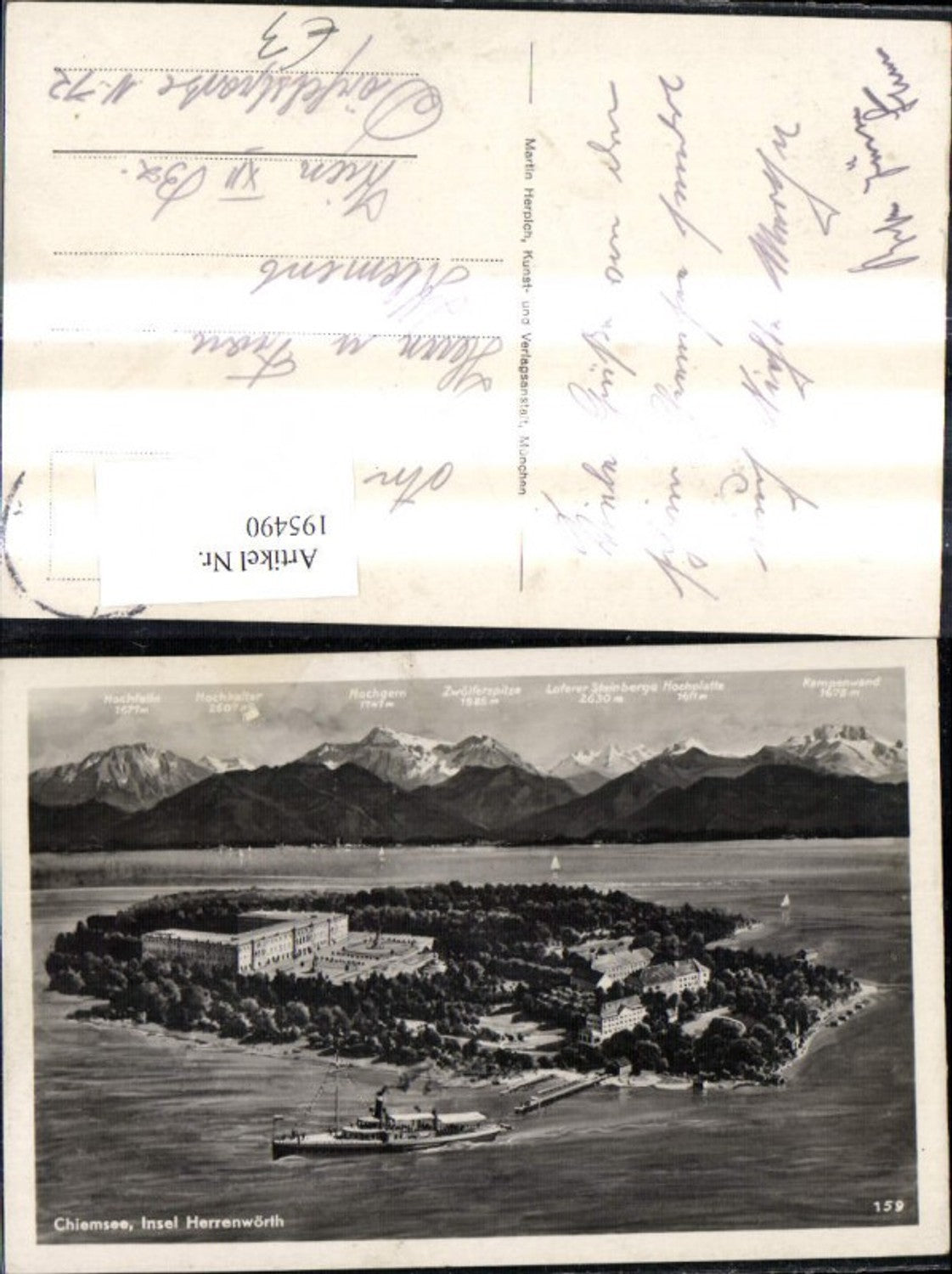 195490,Chiemsee Insel Herrenwärth Herreninsel Schiff Dampfer