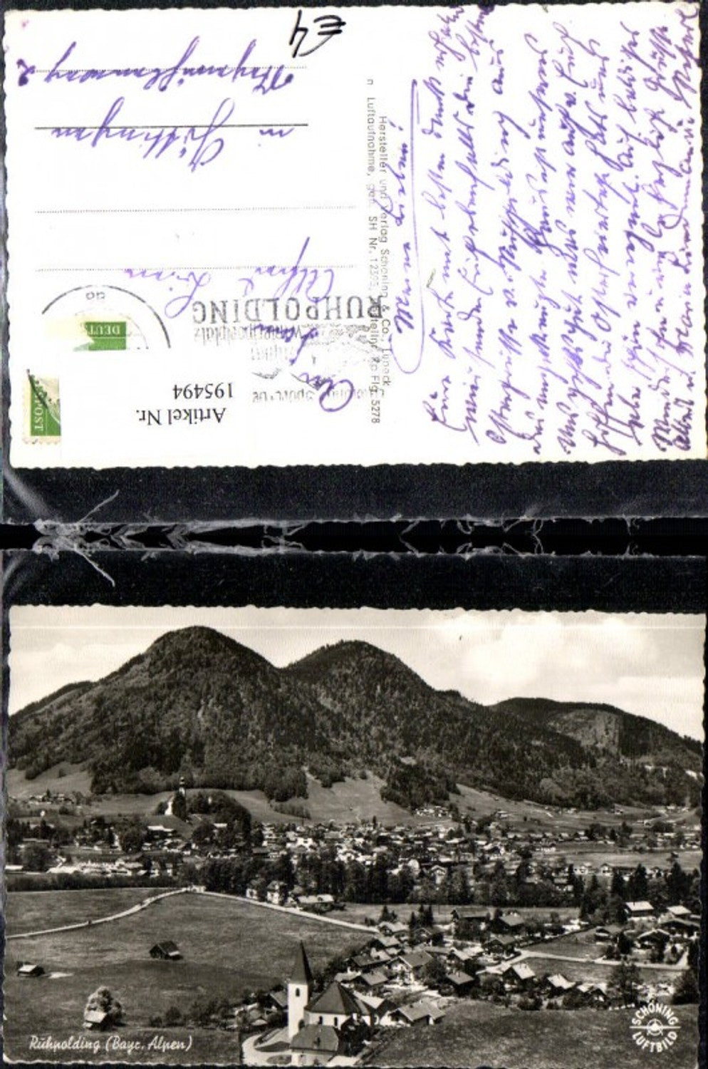 195494,Rühpolding Totale Bayrische Alpen