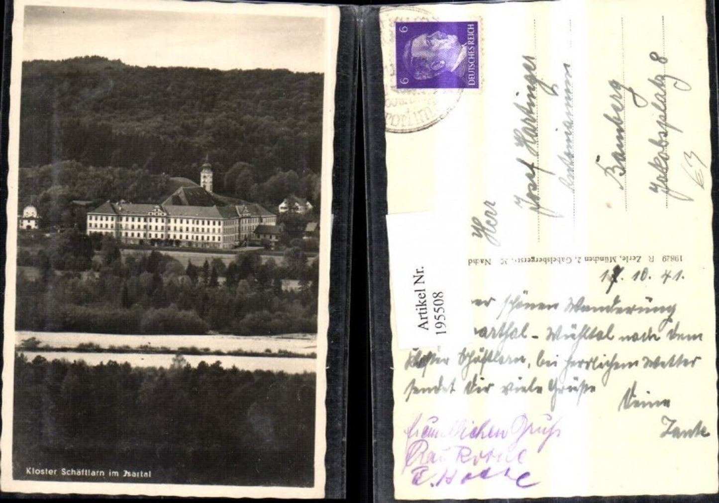 195508,Kloster Schäftlarn im Isartal