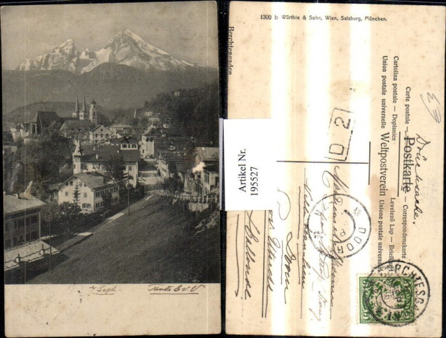 195527,Berchtesgaden Teilansicht