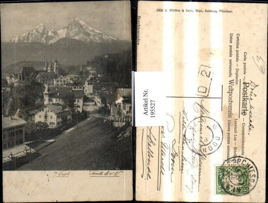 195527,Berchtesgaden Teilansicht
