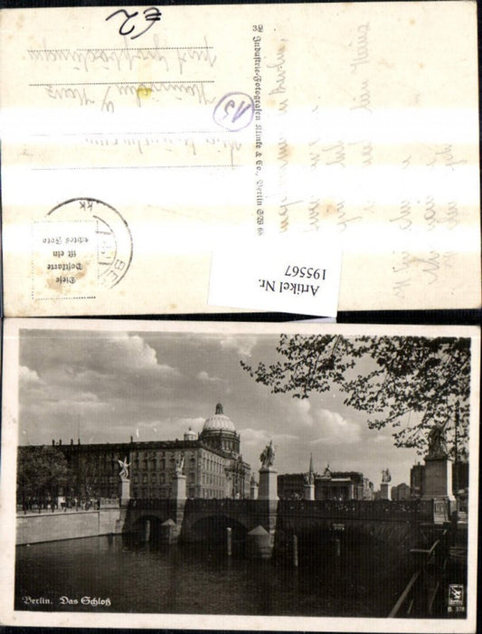 195567,Berlin Das Schloss Brücke