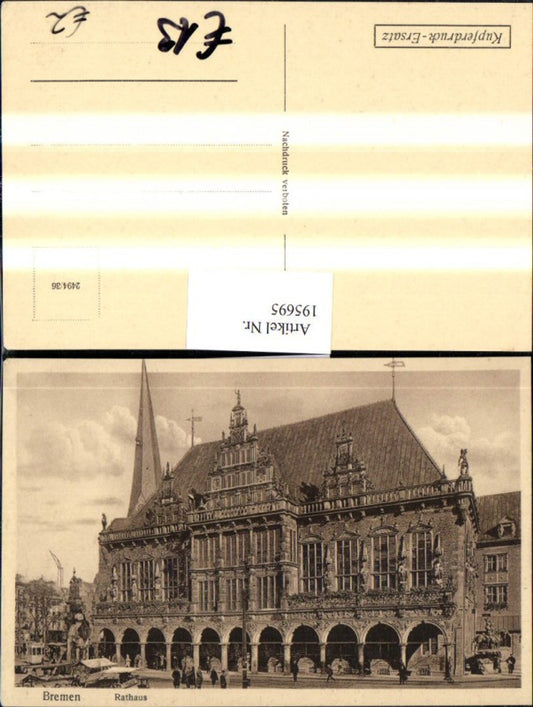 195695,Bremen Rathaus