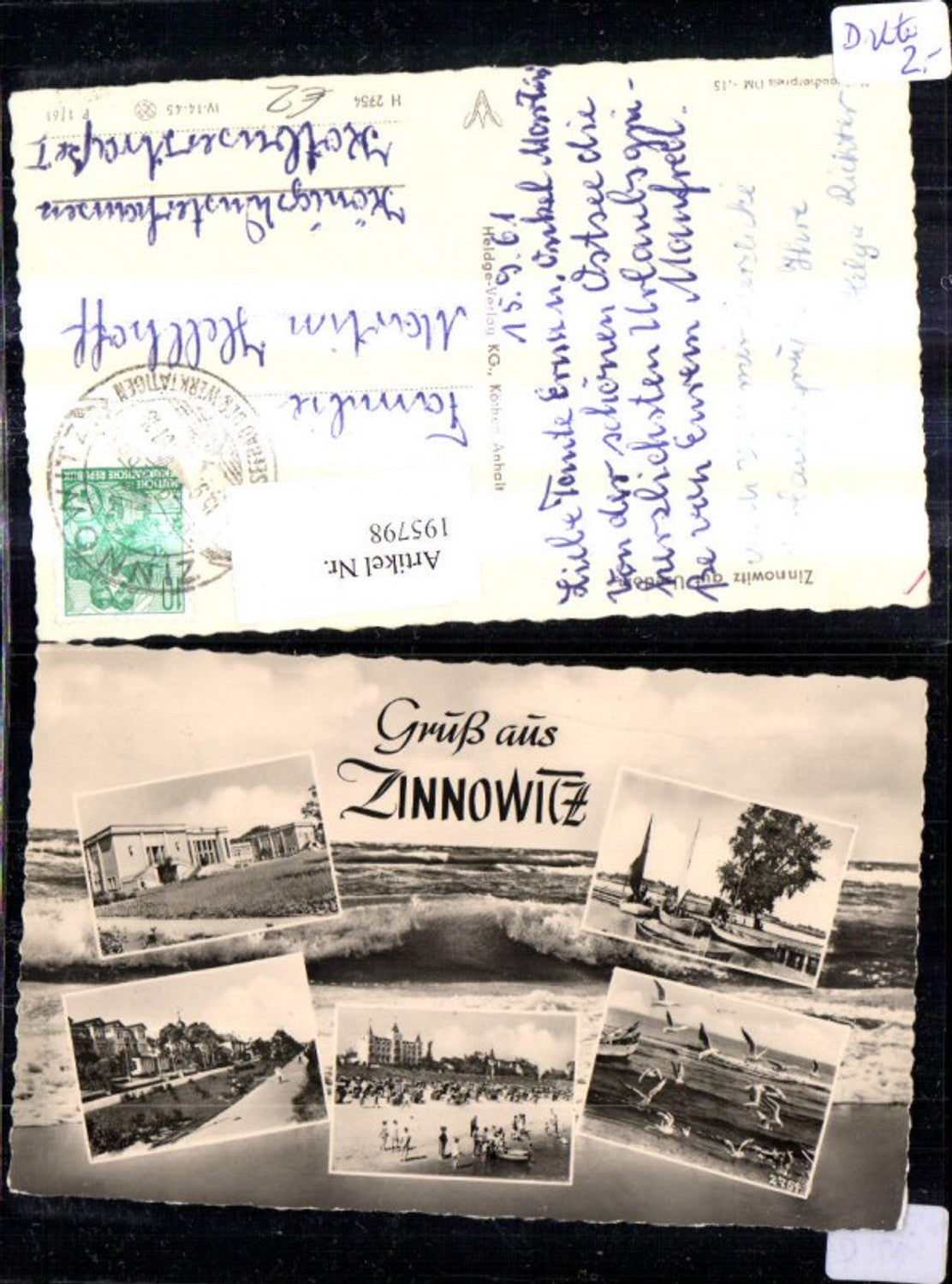 195798,Zinnowitz a. Usedom Mehrbild Ak