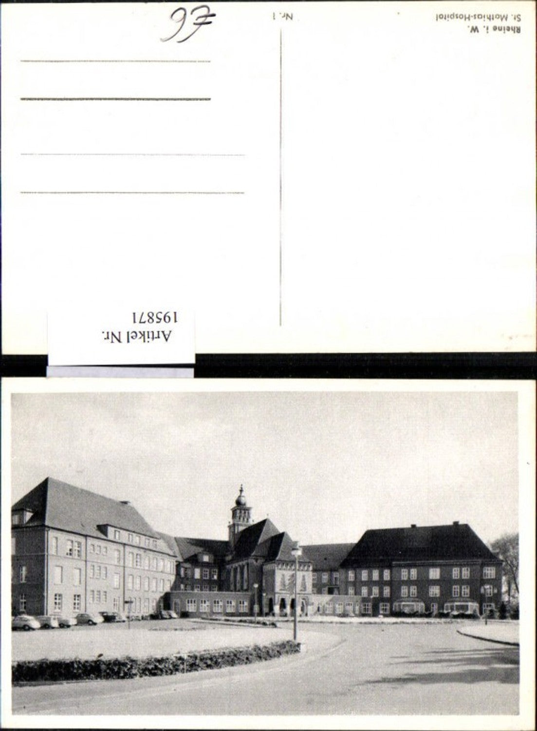 195871,Rheine i. Westfalen St Mathias Hospital Krankenhaus