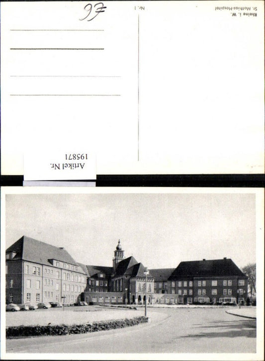195871,Rheine i. Westfalen St Mathias Hospital Krankenhaus