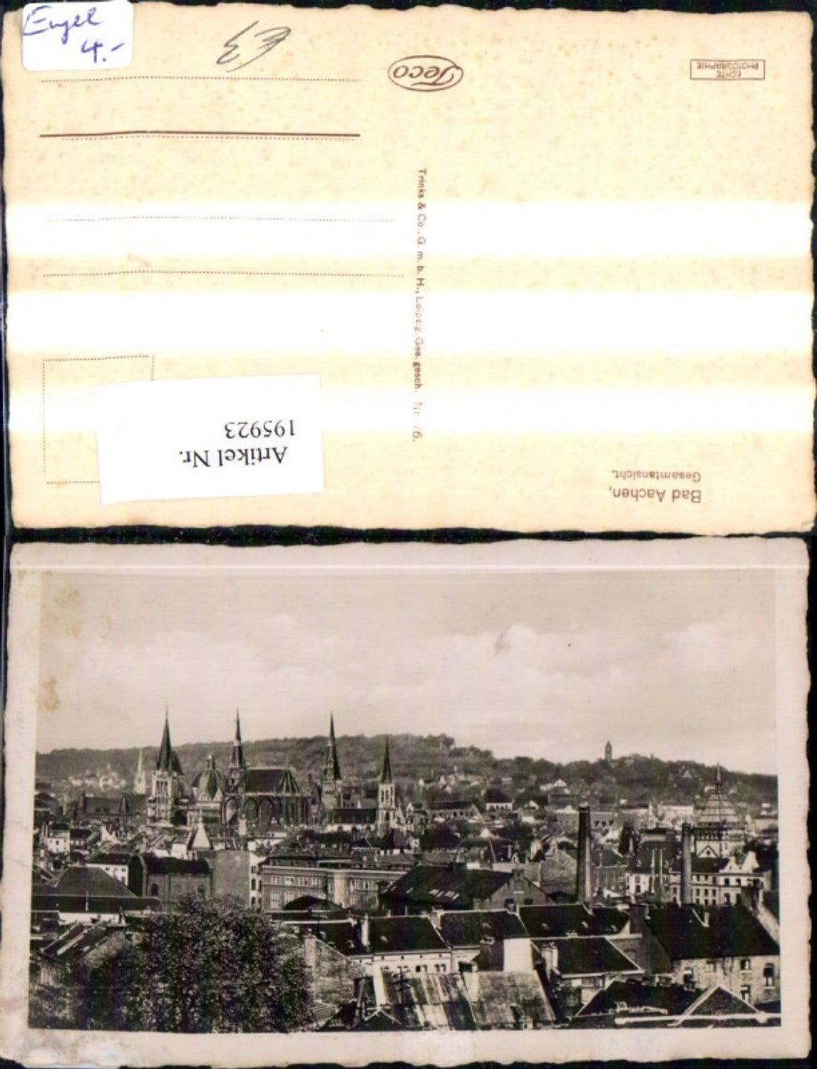 195923,Aachen Bad Aachen Gesamtansicht