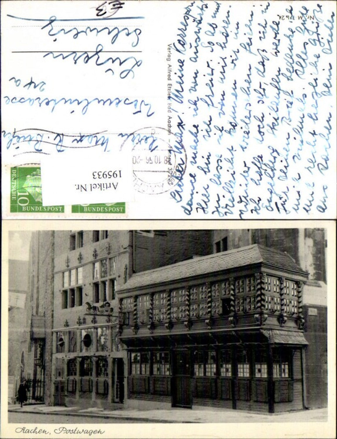 195933,Aachen Postwagen