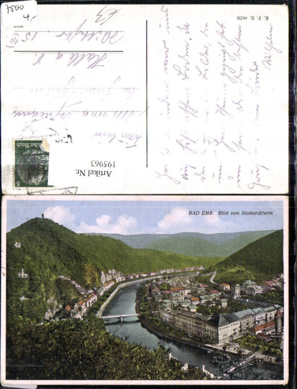 195963,Bad Ems Blick v. Bismarckturm
