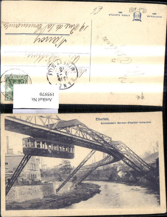 195970,Wuppertal Schwebebahn Elberfeld Barmen Vohwinkel