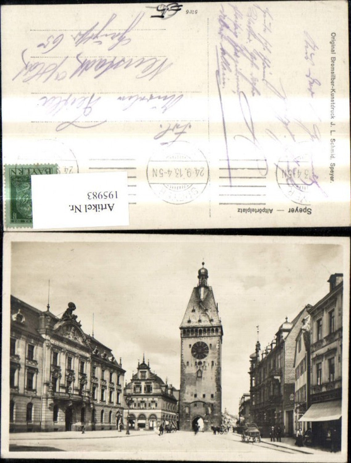 195983,Speyer Altpörtelplatz