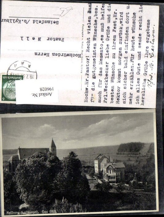 196028,Kyllburg Das Stift b. Malberg