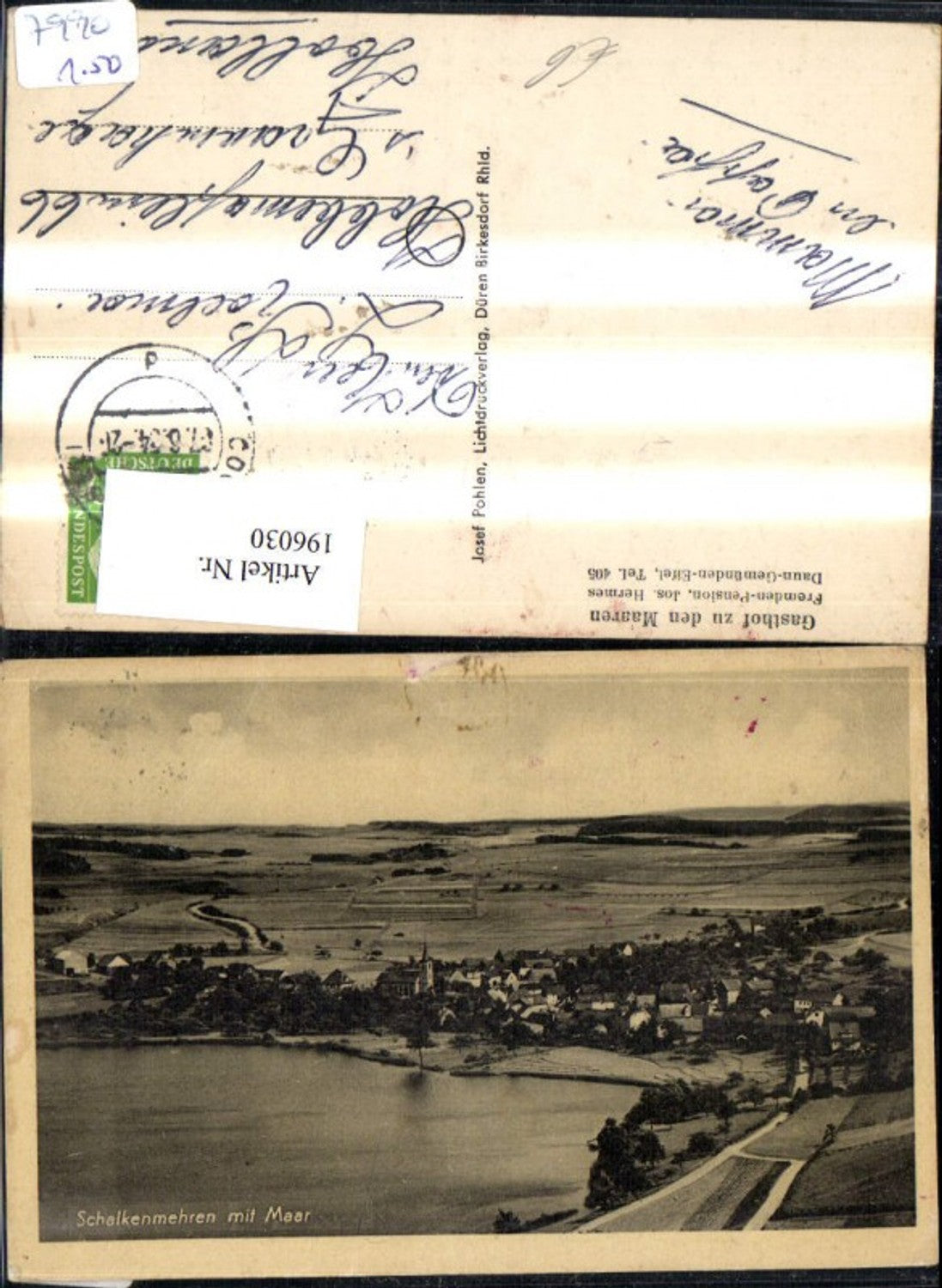 196030,Schalkenmehren m. Maar b. Daun