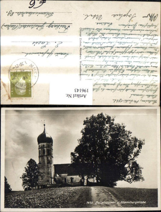 196143,Holzhausen a. Starnbergersee Kirche b. Münsing