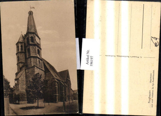 196197, Nordhausen Blasiikirche Church