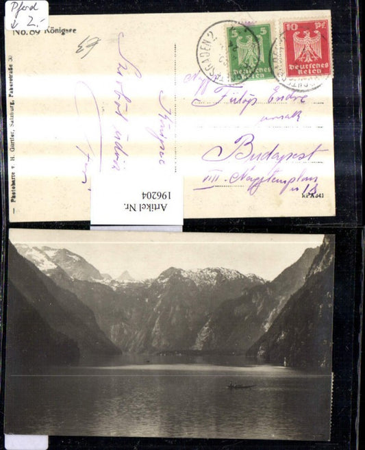 196204,Königsee See b. Schönau am Königsee