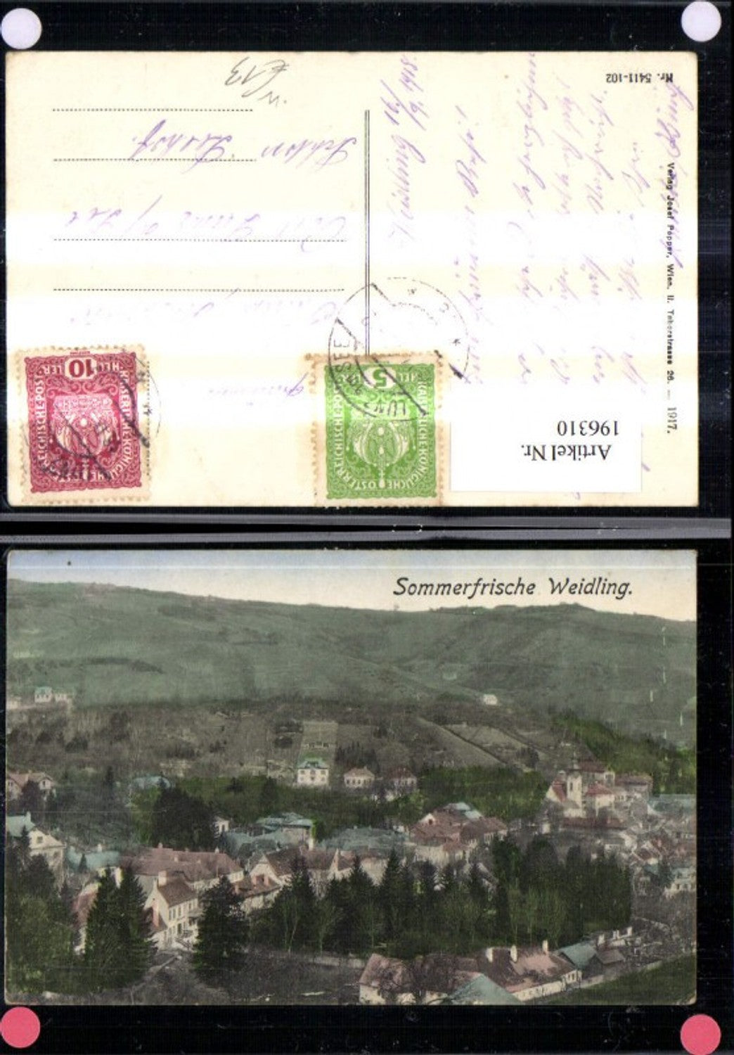 196310,Weidling b. Klosterneuburg Totale