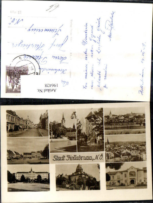 196428,Hollabrunn Mehrbild Ak