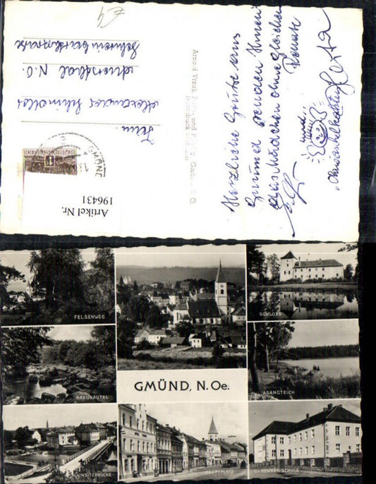 196431,Gmünd Mehrbild Ak