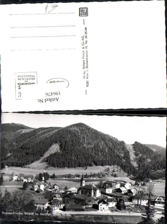196476,Rohr im Gebirge Totale