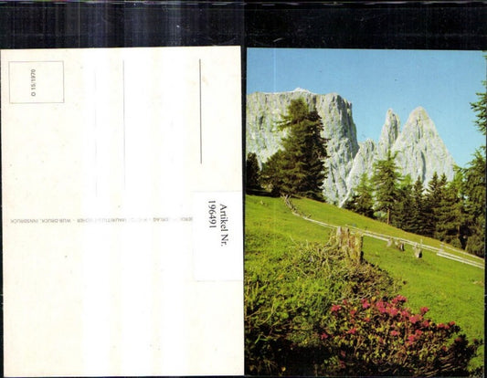 196491,SOS Kinderdorf O 15/1970 Berglandschaft Partie