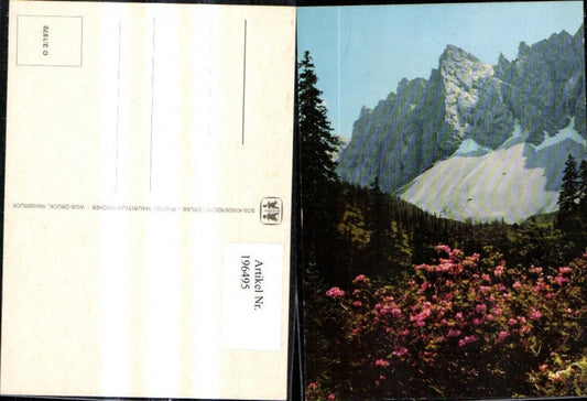 196495,SOS Kinderdorf O 3/1970 Berglandschaft Partie