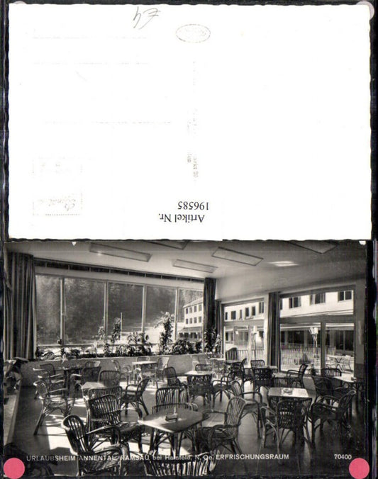 196585,Urlaubsheim Annental Ramsau b. Hainfeld Erfrischungsraum Innenansicht
