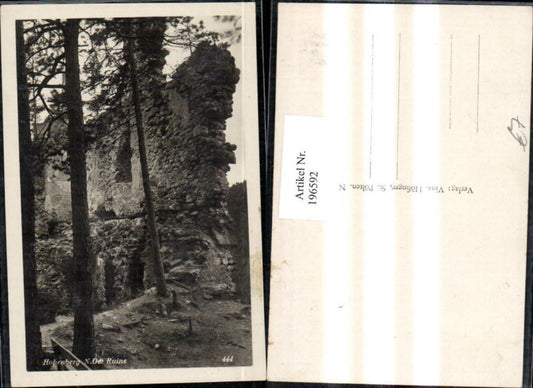 196592,Hohenberg Ruine
