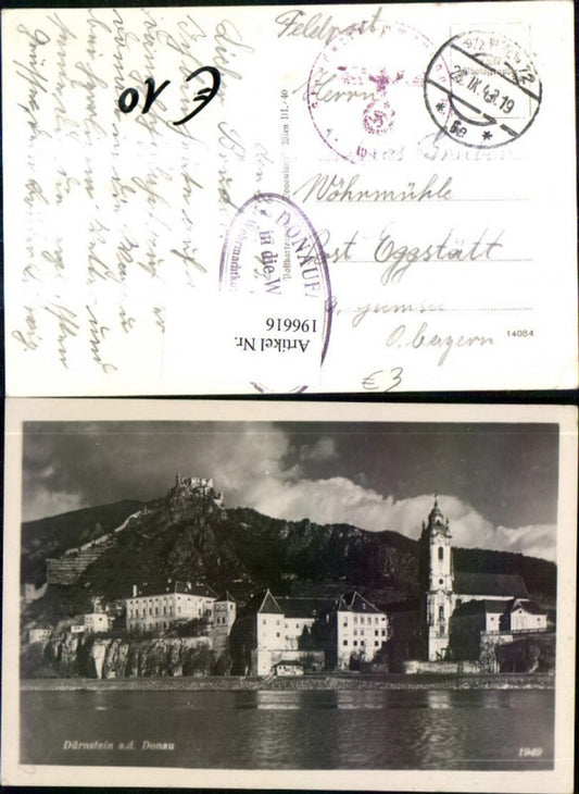 196616,Foto Ak Dürnstein a. d. Donau