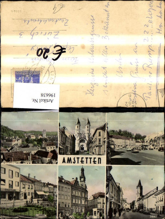 196638,Amstetten Mehrbild Ak