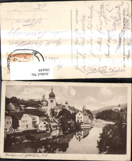 196649,Waidhofen a. d. Ybbs Teilansicht