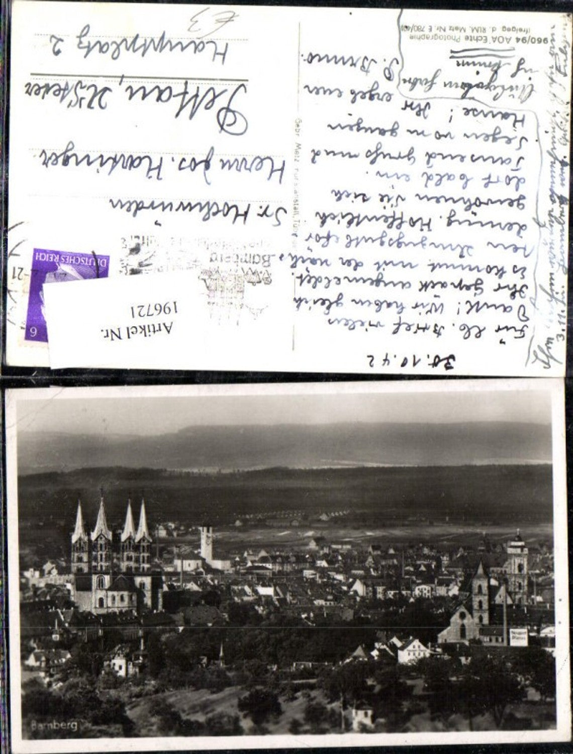 196721, Bamberg partial view