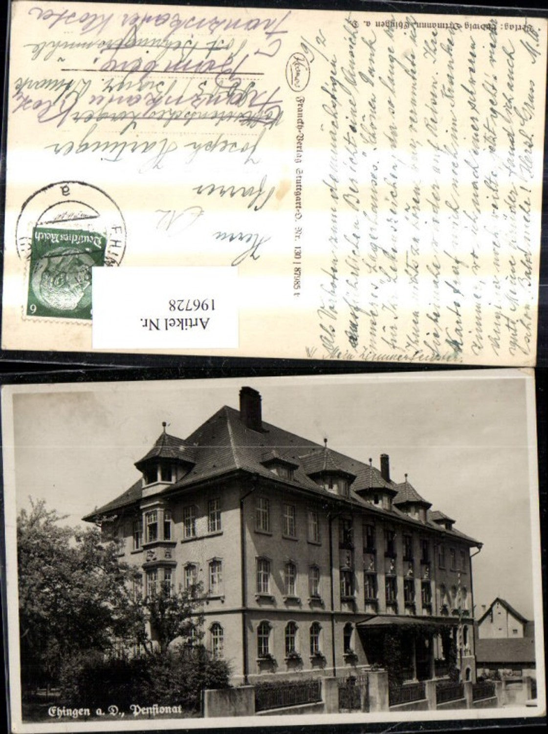 196728,Ehingen a. Donau Pensionat