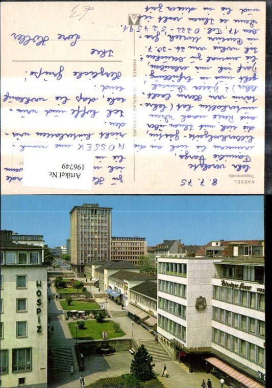 196749,Kassel Treppenstrasse m. Hospiz