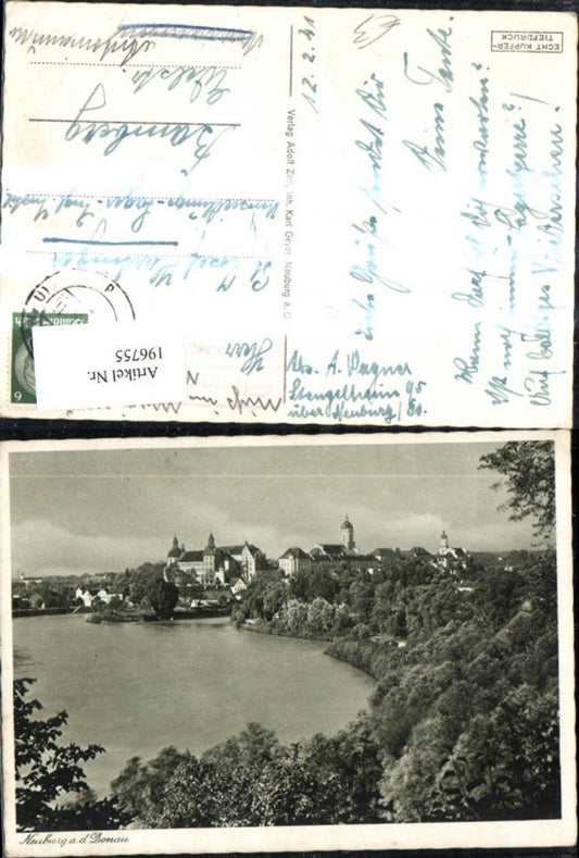 196755,Neuburg a. d. Donau Teilansicht