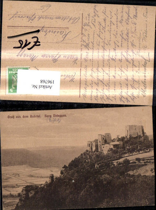 196768,Nideggen Burg Nideggen Ruhrtal