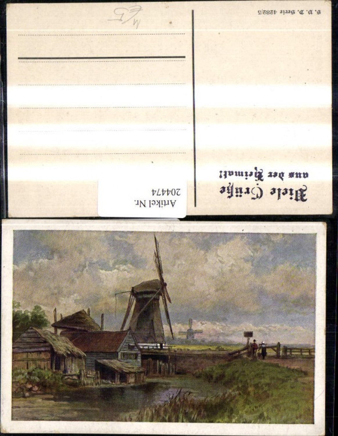 204474,Windmühle Mühle Landschaft