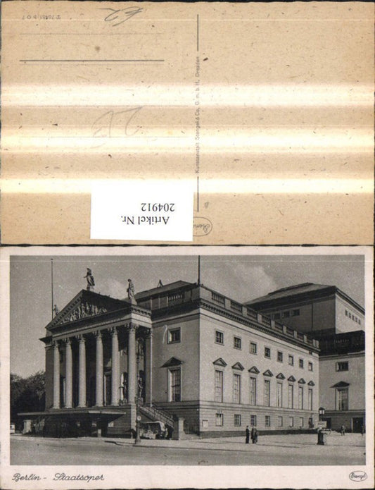 204912,Berlin Staatsoper Theater Oper