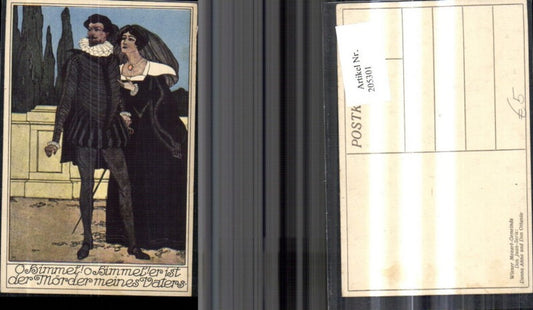 205301,Komponist Wiener Mozart Gemeinde Don Juan Serie Donna Anna u. Don Ottavio