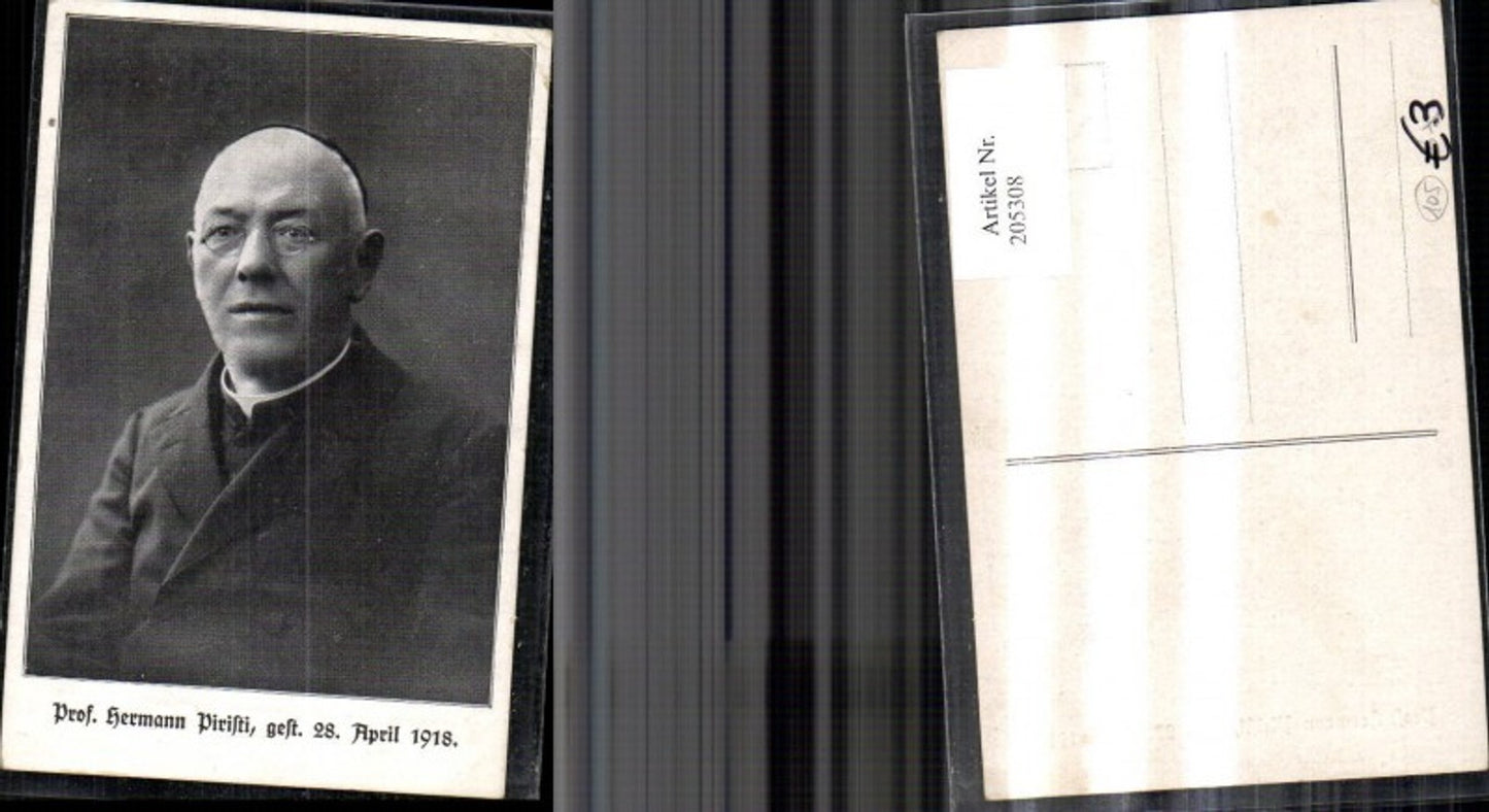 205308,Religion Prof, Hermann Piristi Priester Geistlicher