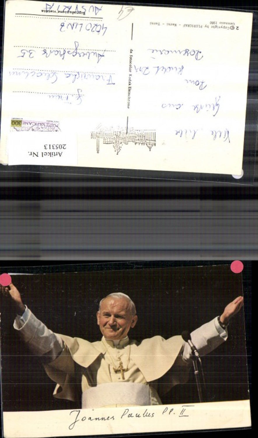 205313,Religion Papst Johannes Paulus II