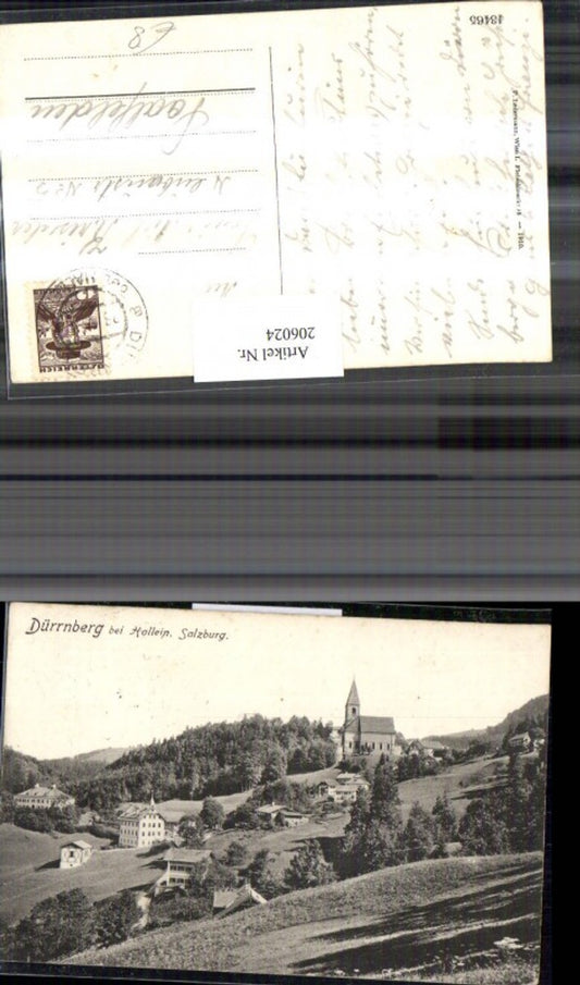 206024,Dürrnberg b. Hallein Totale Kirche