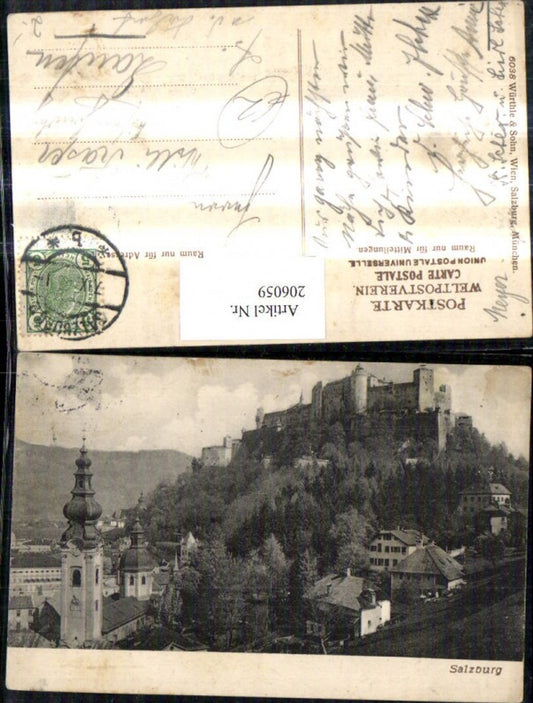 206059,Salzburg Festung Burg Kirchenturm