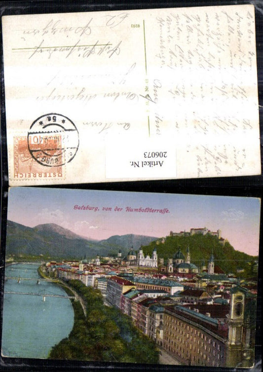 206073,Salzburg Teilansicht v. d. Humboldterrasse