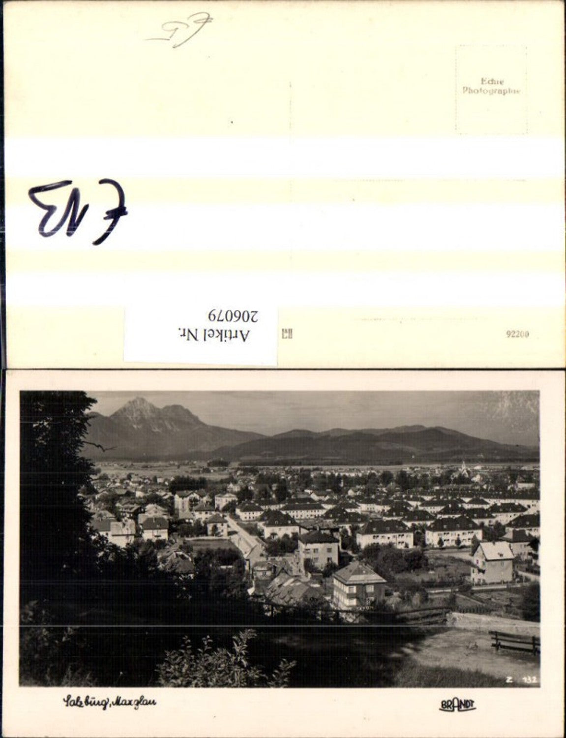 206079,Salzburg Maxglau Totale pub Brandt Z132