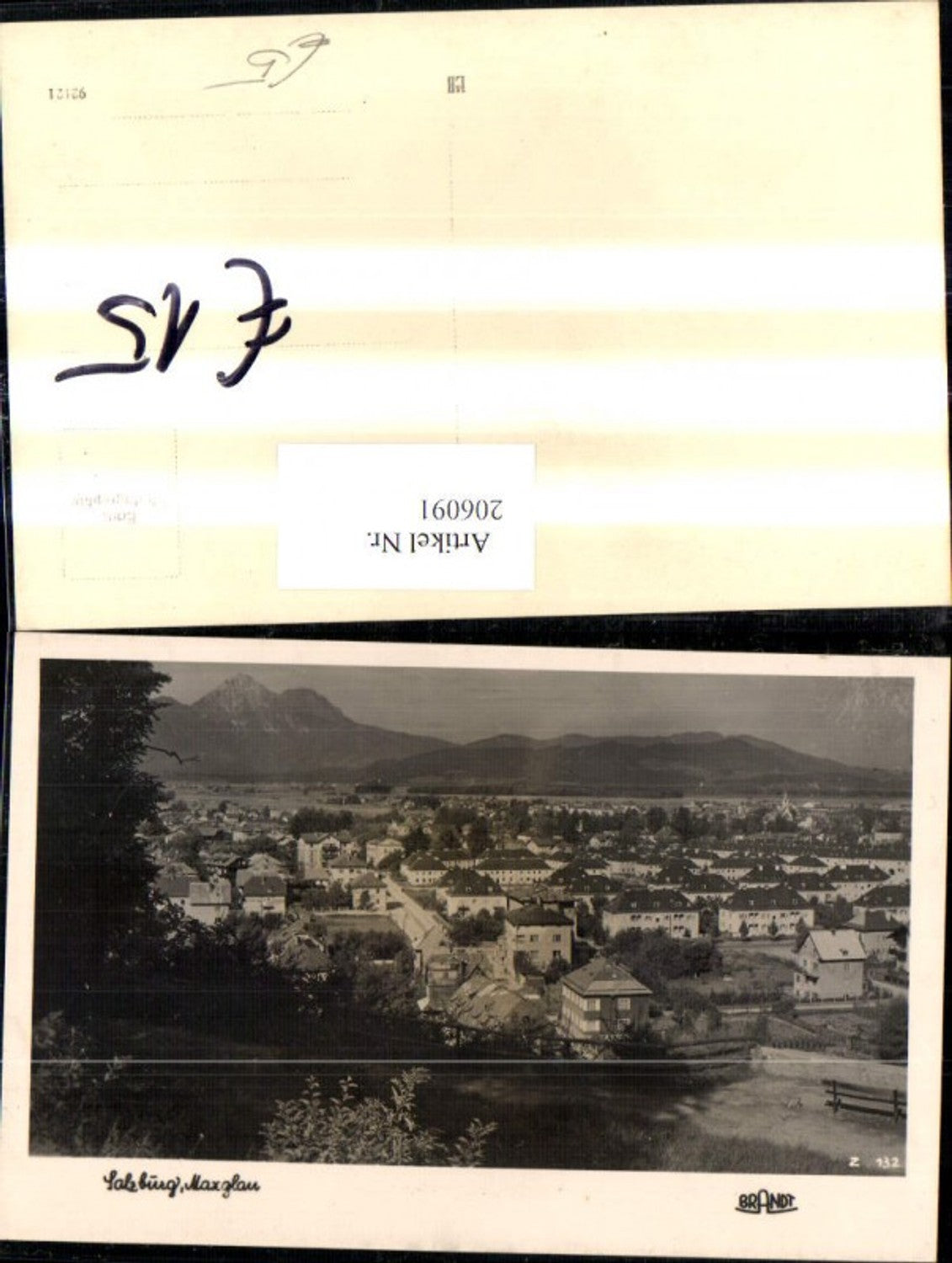 206091,Salzburg Maxglau Totale pub Brandt Z132